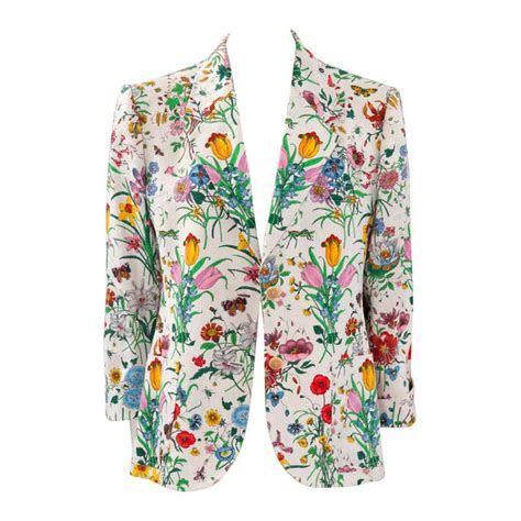 gucci flower blazer|Gucci ladies blazer.